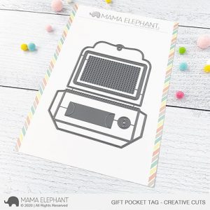 Mama Elephant - Gift Pocket Tag Creative Cuts