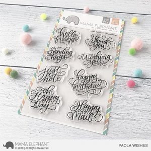 Mama Elephant - Paola's Wishes Clear Stamps