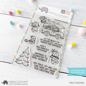 Mama Elephant Clear Stamps - Tree Picking