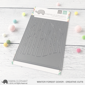Mama Elephant - Winter Forest Cover Creative Cuts