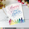 Mama Elephant - Happy New Year Wishes Clear Stamps - Bilde 3