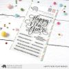 Mama Elephant - Happy New Year Wishes Clear Stamps