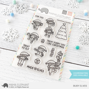 Mama Elephant - Busy Elves Clear Stamps