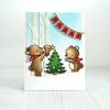 Mama Elephant - A Beary Christmas Stamp & Die Bundle - Bilde 2