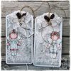 hÄnglar & Wings - A7 Clear Stamps - Små SkyddshÄnglar - Bilde 4