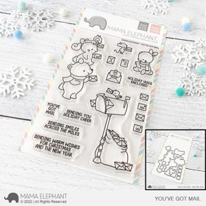 Mama Elephant - You've Got Mail Stamp & Die Bundle