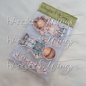 hÄnglar & Wings - A6 Clear Stamps - Hjärtetråd