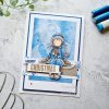 hÄnglar & Wings - A6 Clear Stamps - Långa sittande Tomtar - Bilde 4