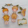 hÄnglar & Wings - A6 Clear Stamps - Apelsiner - Bilde 3