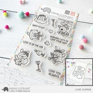 Mama Elephant - Love Cupids - Stamp & Die Bundle