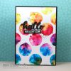 Create A Smile - Huge Polka Dots Stencil - Bilde 4