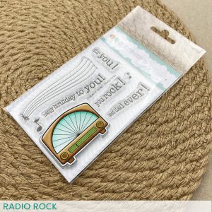 Create A Smile - Radio Rock Clear Stamps A7