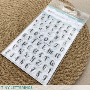 Create A Smile - Tiny Letterings Clear Stamps A6