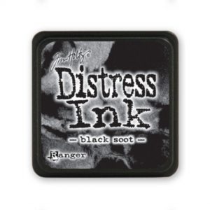 Distress Mini Ink Pad - Black Soot