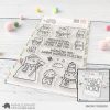 Mama Elephant - Snow Friends Stamp & Die Bundle