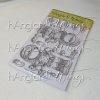 hÄnglar & Wings - A6 Clear Stamps - Tomtar med Ljusslinga - Bilde 2