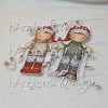 hÄnglar & Wings - A6 Clear Stamps - Tomtar med Ljusslinga - Bilde 3