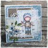 hÄnglar & Wings - A6 Clear Stamps - Tomtar med Ljusslinga - Bilde 4