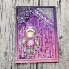 hÄnglar & Wings - A6 Clear Stamps - Tomtar med Ljusslinga - Bilde 6