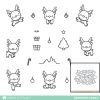 Mama Elephant - Reindeer Games Stamp & Die Bundle