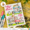 Mama Elephant - Little Agenda Ice Cream Stamp & Die Bundle - Bilde 3