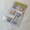 hÄnglar & Wings - A6 Clear Stamps - Korta Meddelare