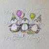 hÄnglar & Wings - A6 Clear Stamps - Partypingviner - Bilde 2