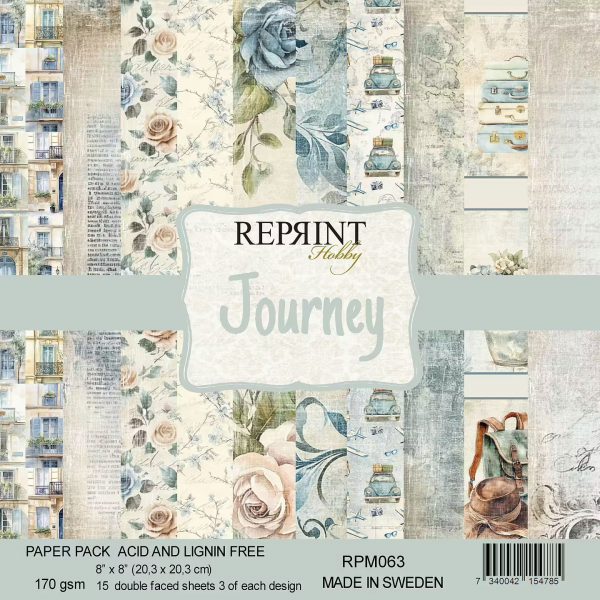 Reprint - 8x8 Paper Pack - Journey