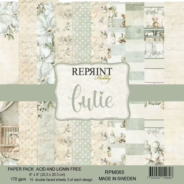 Reprint - 8x8 Paper Pack - Cutie