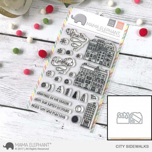 Mama Elephant - City Sidewalks Stamp & Die Bundle