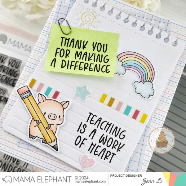 Mama Elephant - Note Page Creative Cuts - Bilde 2