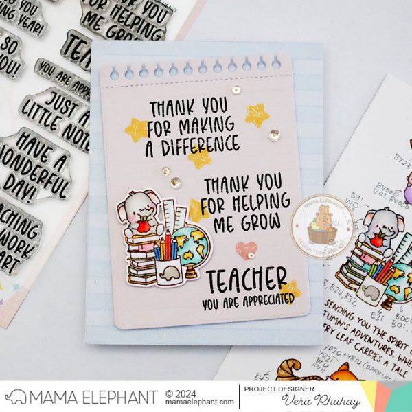 Mama Elephant - Note Page Creative Cuts - Bilde 3