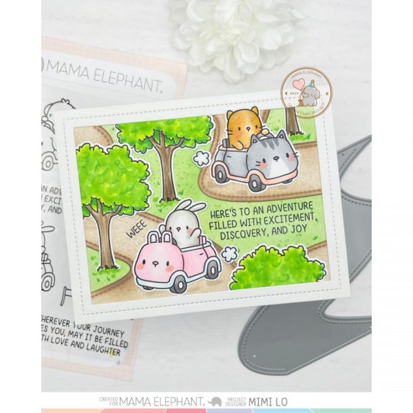 Mama Elephant - We Ride Stamp & Die Bundle - Bilde 4