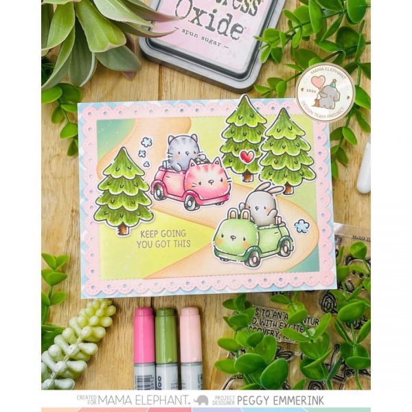 Mama Elephant - We Ride Stamp & Die Bundle - Bilde 2