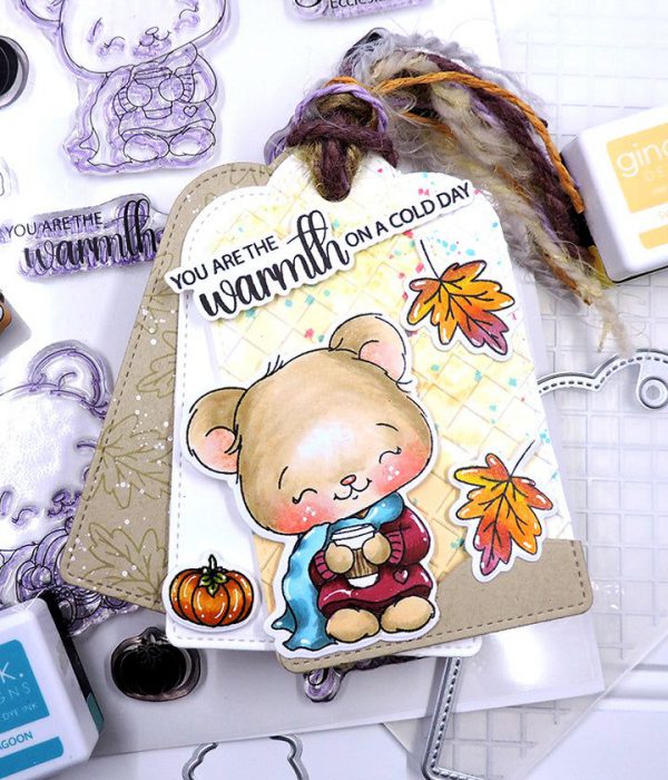 Gina K. Designs - Autumn Bears Clear Stamps - Bilde 3