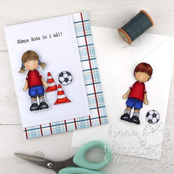 hÄnglar & Wings - A6 Clear Stamps - Lirare - Bilde 3