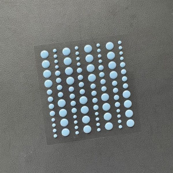 Simple and basic - Enamel Dots 038 - Medium Blue - Bilde 2