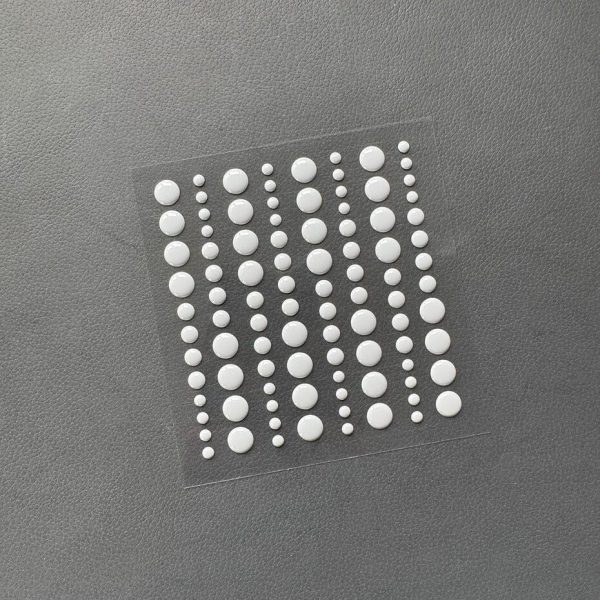 Simple and basic - Enamel Dots 044 - Light Grey - Bilde 2