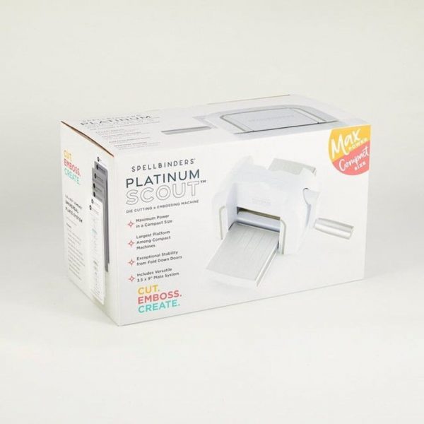 Spellbinders - Platinum Scout Die Cutting Machine - White - Bilde 7