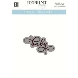 Reprint - Dies - Baby m/skygge 67 x 34 mm