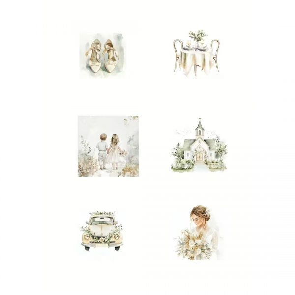 Reprint - Klippark A4 - Marry Me