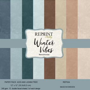 Reprint - Monochromes 12x12 - Winter Vibes