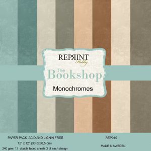 Reprint - Monochromes 12x12 - The Bookshop