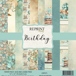 Reprint - 12x12 Paper Pack - Birthday Collection