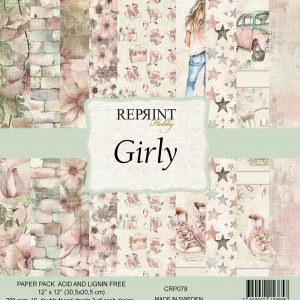 Reprint - 12x12 Paper Pack - Girly Collection
