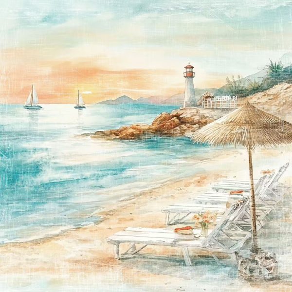 Reprint - 8x8 Paper Pack - The Beach Collection - Bilde 8