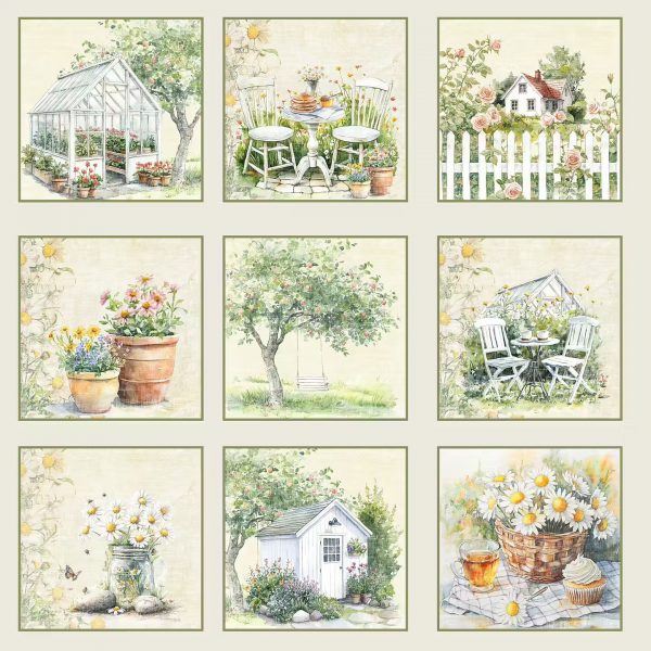 Reprint - 8x8 Paper Pack - Summer Collection - Bilde 10