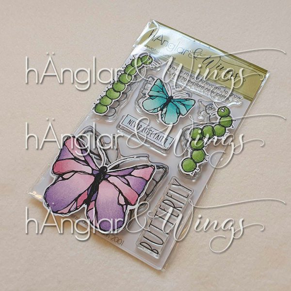 hÄnglar & Wings - A6 Clear Stamps - Larvigt