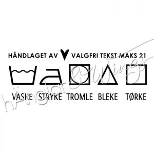 hÄnglar & Wings - Personlig stempel 305