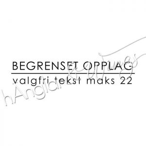 hÄnglar & Wings - Personlig stempel 292